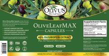 Load image into Gallery viewer, OliveLeafMAX Capsules - 300 Count - Super Strength
